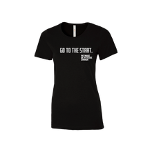 Charger l&#39;image dans la galerie, T-shirt &#39;Go to the Start&#39; - Femmes
